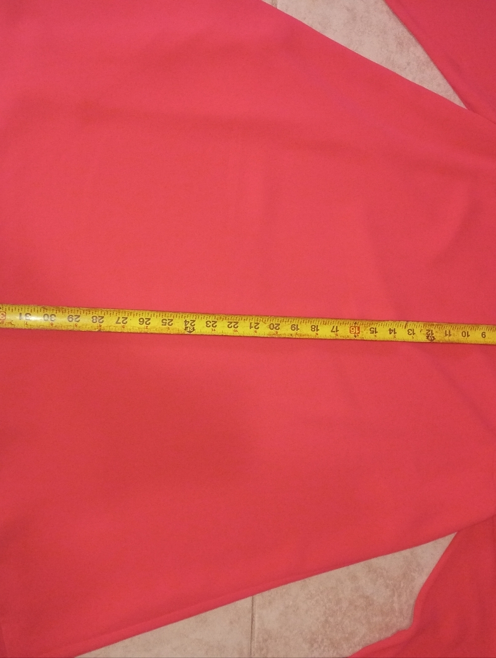 Tara Jarmon Coral Pink Bell-Sleeve Shift Dress - Picture 9 of 11